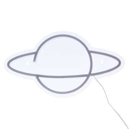 Atmosphera - LED neona sienas dekors PLANET LED/5V