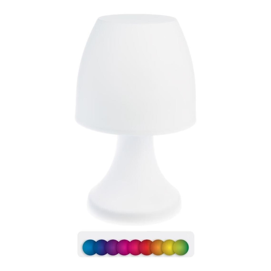 Atmosphera - LED RGB Āra galda lampa DOKK LED/3xAAA 19,5 cm IP44