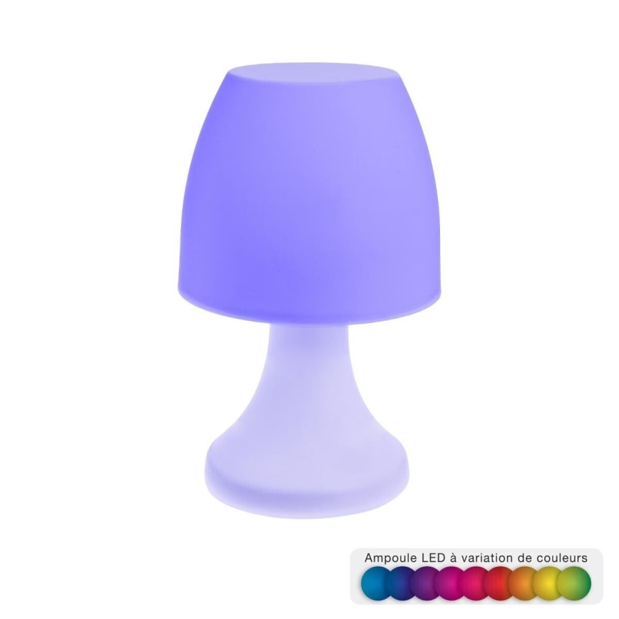 Atmosphera - LED RGB Āra galda lampa DOKK LED/3xAAA 19,5 cm IP44