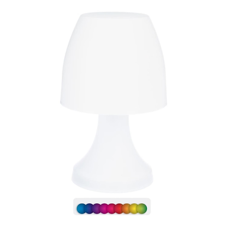 Atmosphera - LED RGB Āra galda lampa DOKK LED/3xAAA 27,5 cm IP44