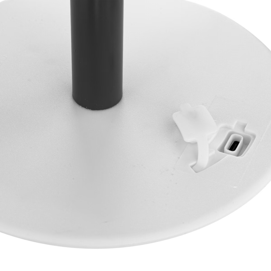 Atmosphera - LED RGBW Uzlādējama āra galda lampa ZACK LED/3,7V 1200 mAh IP44 melna