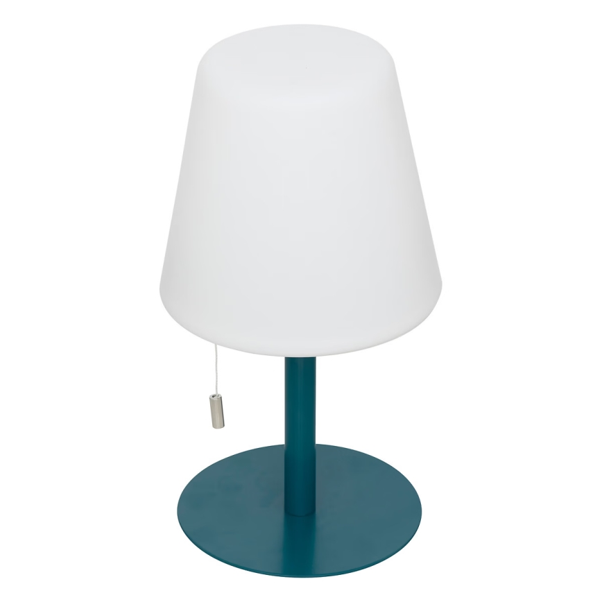 Atmosphera - LED RGBW Uzlādējama āra galda lampa ZACK LED/3,7V 1200 mAh IP44 tirkīza