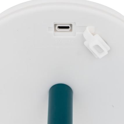 Atmosphera - LED RGBW Uzlādējama āra galda lampa ZACK LED/3,7V 1200 mAh IP44 tirkīza