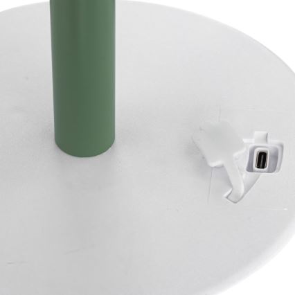 Atmosphera - LED RGBW Uzlādējama āra galda lampa ZACK LED/3,7V 1200 mAh IP44 zaļa