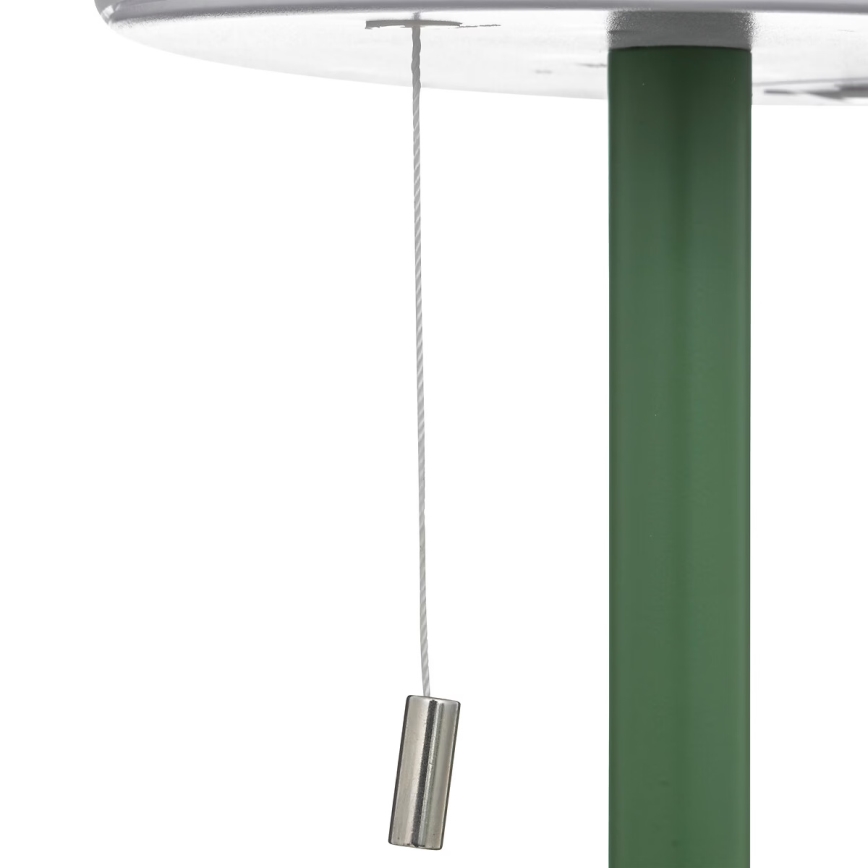 Atmosphera - LED RGBW Uzlādējama āra galda lampa ZACK LED/3,7V 1200 mAh IP44 zaļa