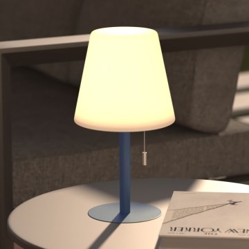 Atmosphera - LED RGBW Uzlādējama āra galda lampa ZACK LED/3,7V 1200 mAh IP44 tirkīza