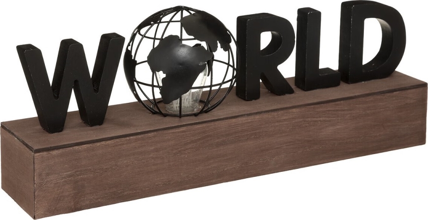 Atmosphera - LED Rotājums WORLD LED/2xAAA