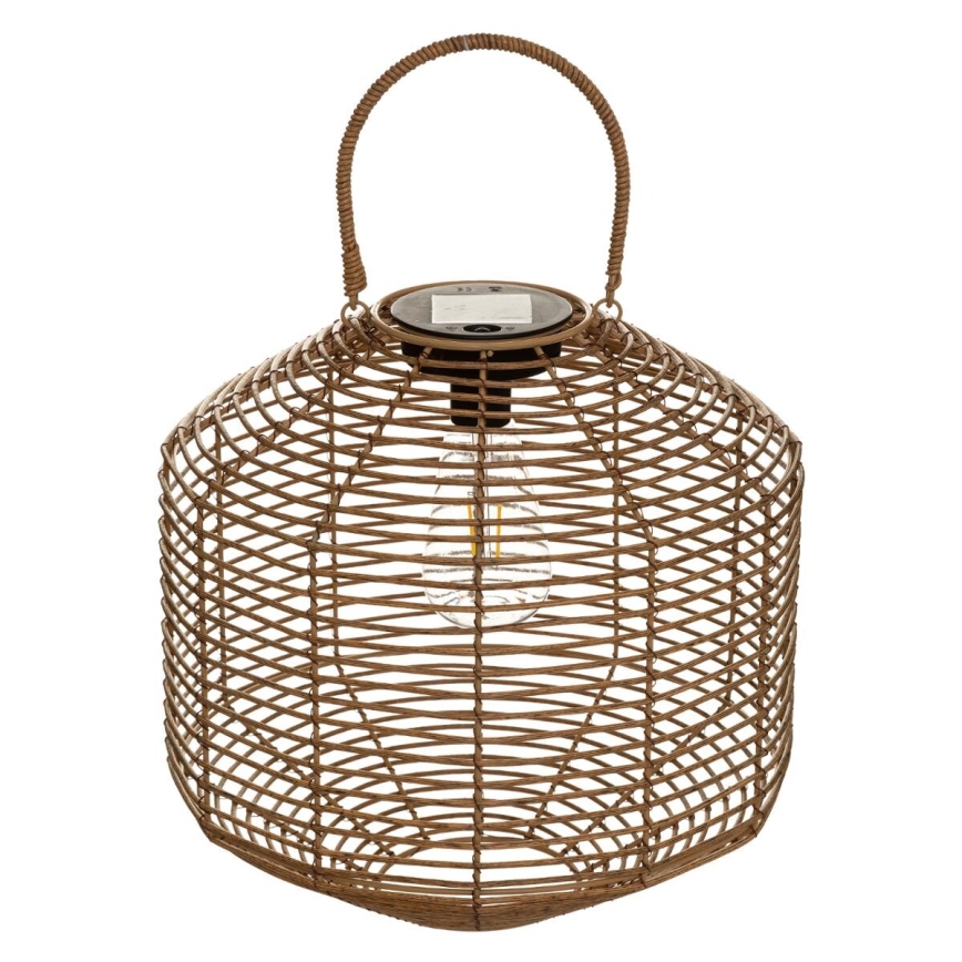 Atmosphera - LED Saules enerģijas lampa CUBA LED/1,2V IP44 rotanga