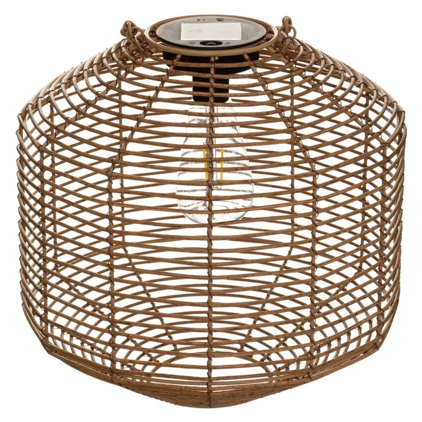 Atmosphera - LED Saules enerģijas lampa CUBA LED/1,2V IP44 rotanga