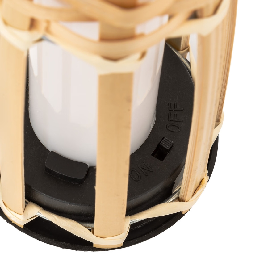 Atmosphera - LED Saules enerģijas lampa MACEO LED/1,2V IP44 bambusa