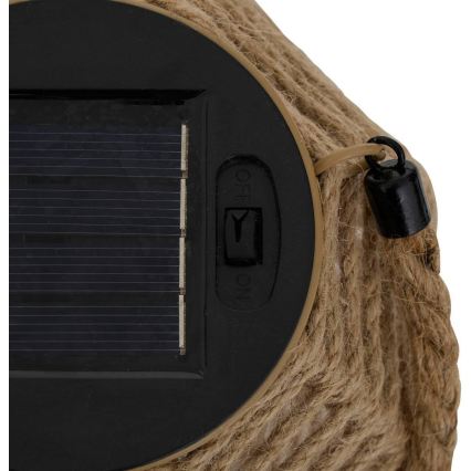 Atmosphera - LED saules laterna GINA LED/1,2V 800 mAh IP44 jūta
