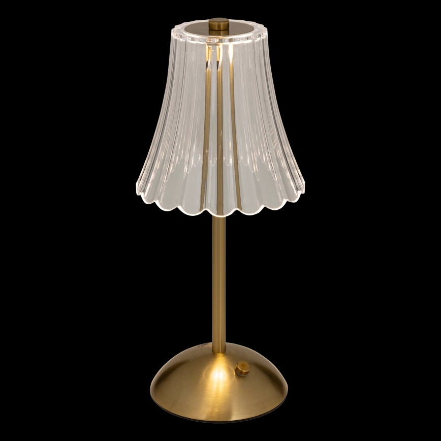 Atmosphera - ANETH uzlādējamā skārienjūtīgā LED galda lampa ar regulējamu spilgtumu, 3,7V 1800 mAh