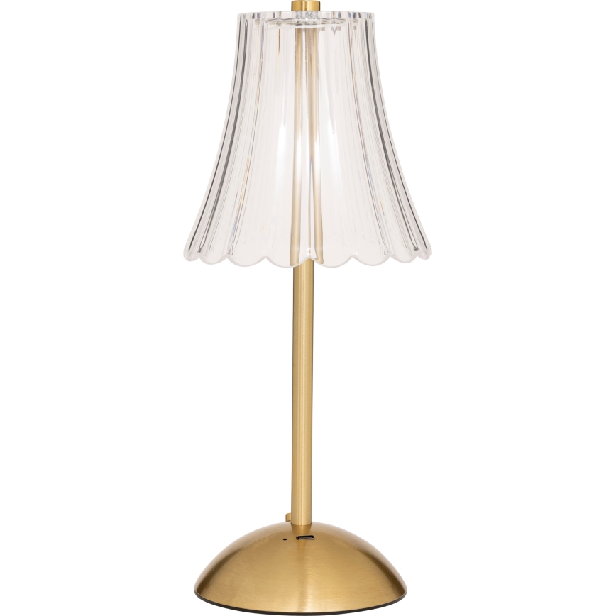 Atmosphera - ANETH uzlādējamā skārienjūtīgā LED galda lampa ar regulējamu spilgtumu, 3,7V 1800 mAh