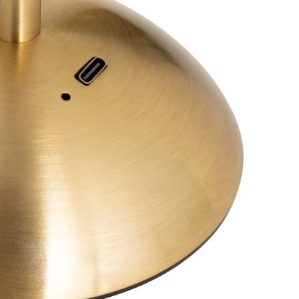 Atmosphera - ANETH uzlādējamā skārienjūtīgā LED galda lampa ar regulējamu spilgtumu, 3,7V 1800 mAh