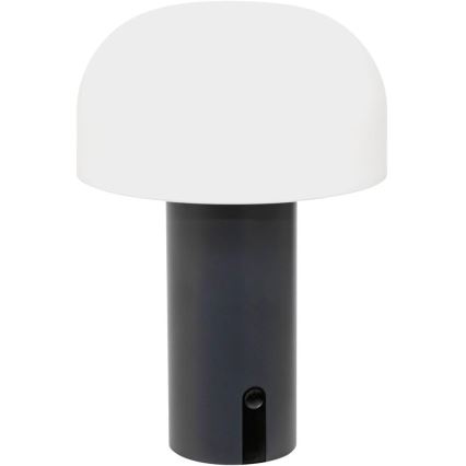 Atmosphera - LED Uzlādējama āra skārienvadāma galda lampa JANY LED/3,7V 22 cm 2200 mAh IP44 melna