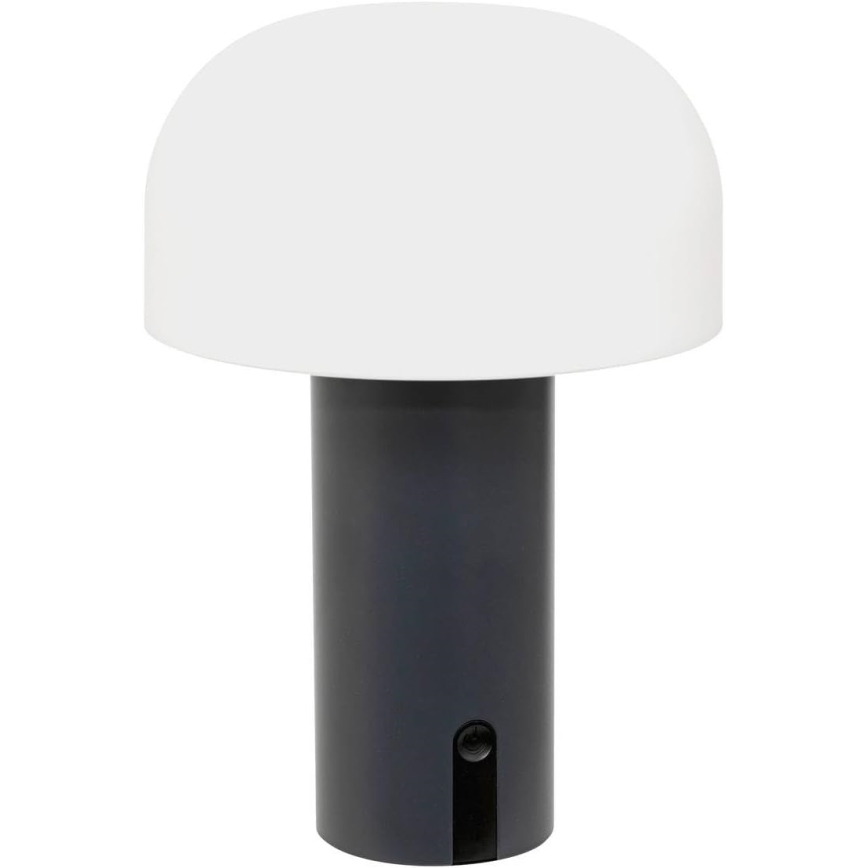 Atmosphera - LED Uzlādējama āra skārienvadāma galda lampa JANY LED/3,7V 22 cm 2200 mAh IP44 melna