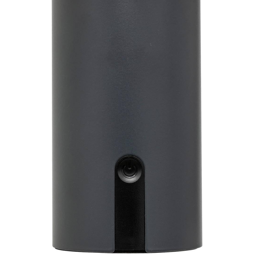 Atmosphera - LED Uzlādējama āra skārienvadāma galda lampa JANY LED/3,7V 22 cm 2200 mAh IP44 melna