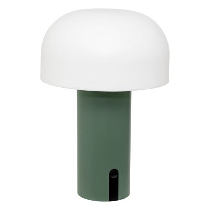 Atmosphera - LED Uzlādējama āra skārienvadāma galda lampa JANY LED/3,7V 22 cm 2200 mAh IP44 zaļa