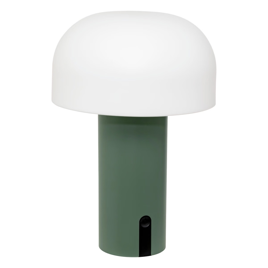 Atmosphera - LED Uzlādējama āra skārienvadāma galda lampa JANY LED/3,7V 22 cm 2200 mAh IP44 zaļa