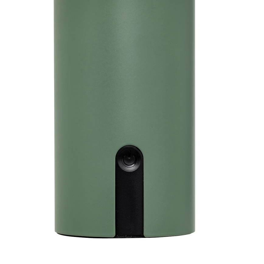 Atmosphera - LED Uzlādējama āra skārienvadāma galda lampa JANY LED/3,7V 22 cm 2200 mAh IP44 zaļa