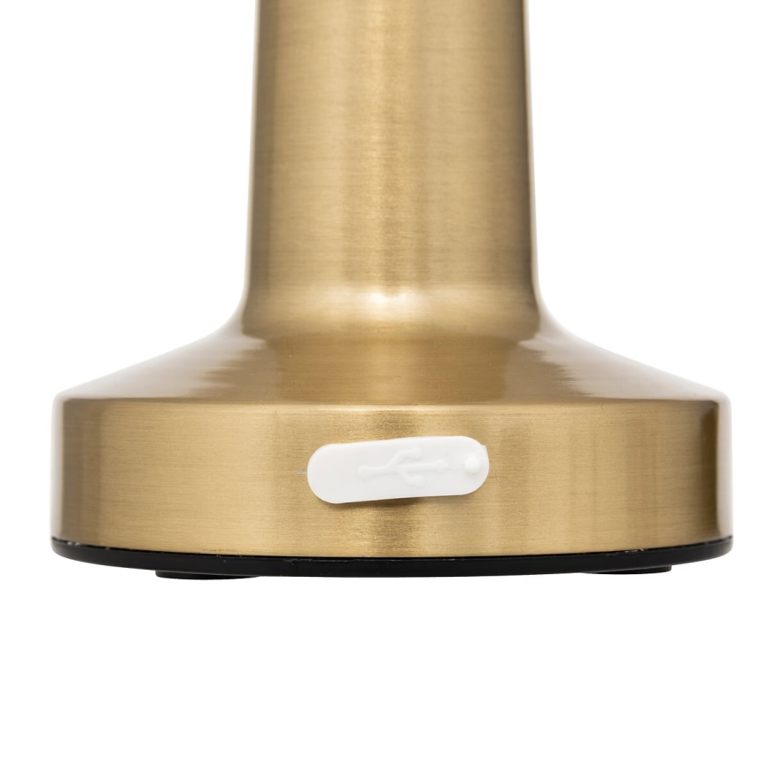 Atmosphera - LED Uzlādējama āra skārienvadāma galda lampa HALTO LED/5V 1800 mAh IP44