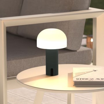 Atmosphera - LED Uzlādējama āra skārienvadāma galda lampa JANY LED/3,7V 22 cm 2200 mAh IP44 melna
