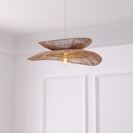 Atmosphera - Lustra ar auklu ALARA 1xE27/40W/230V džutas