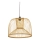 Atmosphera - Lustra ar auklu AMY 1xE27/40W/230V bambusa