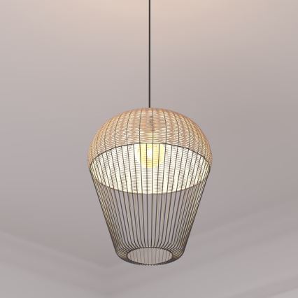 Atmosphera - Lustra ar auklu ANEA 1xE27/40W/230V rotanga