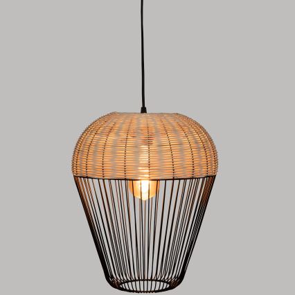 Atmosphera - Lustra ar auklu ANEA 1xE27/40W/230V rotanga