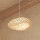 Atmosphera - Lustra ar auklu BEDDY 1xE27/40W/230V bambusa