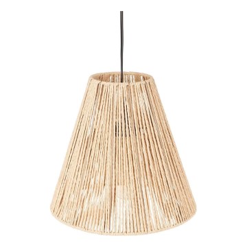Atmosphera - Lustra ar auklu GIADA 1xE27/40W/230V džutas