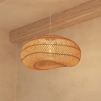 Atmosphera - Lustra ar auklu JENY 1xE27/40W/230V rotanga