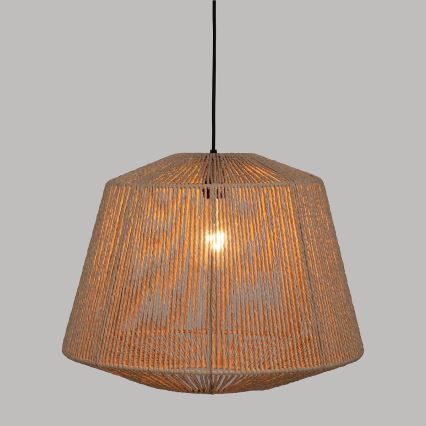 Atmosphera - Lustra ar auklu JILY 1xE27/40W/230V džutas