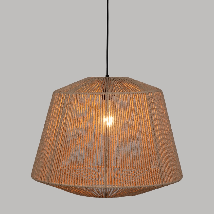 Atmosphera - Lustra ar auklu JILY 1xE27/40W/230V džutas
