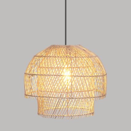 Atmosphera - Lustra ar auklu KERY 1xE27/40W/230V rotanga