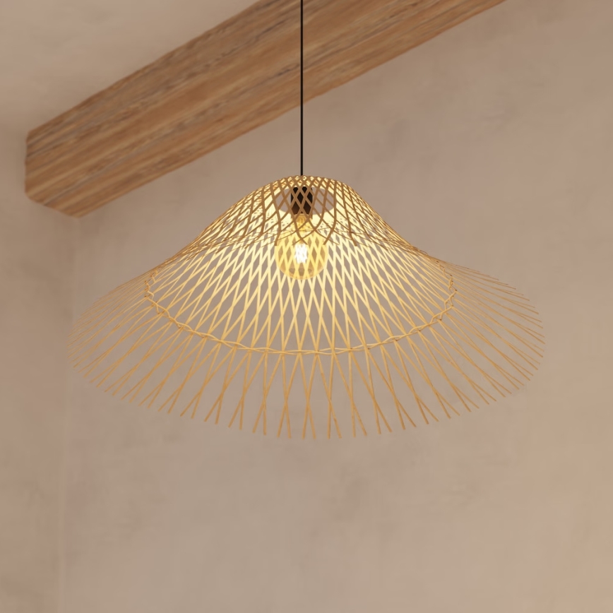 Atmosphera - Lustra ar auklu MOXA 1xE27/60W/230V bambusa