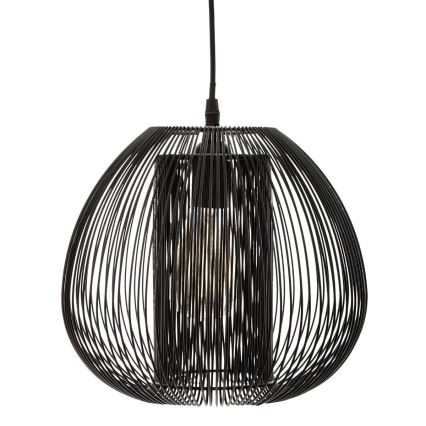 Atmosphera - Lustra ar auklu NODA 1xE27/40W/230V melna
