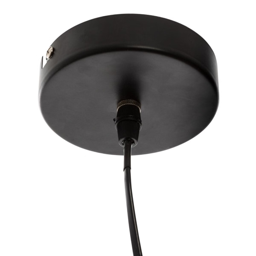 Atmosphera - Lustra ar auklu NODA 1xE27/40W/230V melna