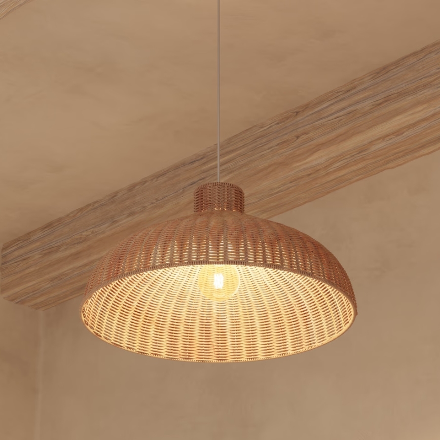 Atmosphera - Lustra ar auklu ORI 1xE27/40W/230V rotanga