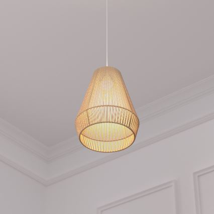 Atmosphera - Lustra ar auklu PALM 1xE27/40W/230V džutas