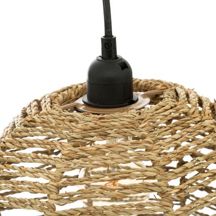Atmosphera - Lustra ar auklu RANA 2xE27/40W/230V rotanga