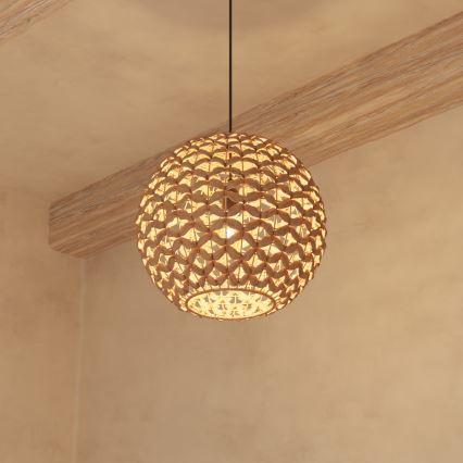 Atmosphera - Lustra ar auklu SAND 1xE27/40W/230V ūdens hiacinte