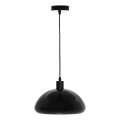 Atmosphera - Lustra ar auklu SAVIO 1xE27/40W/230V melna