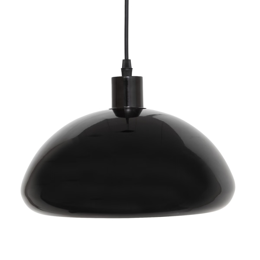 Atmosphera - Lustra ar auklu SAVIO 1xE27/40W/230V melna