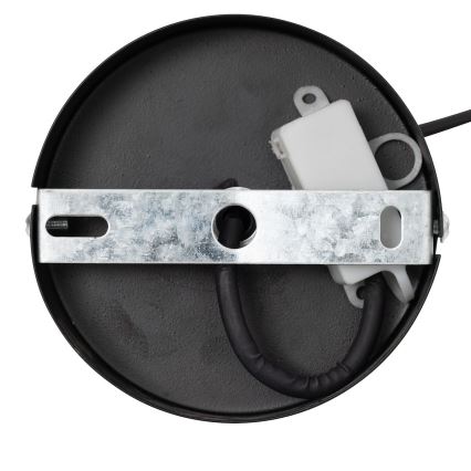 Atmosphera - Lustra ar auklu SAVIO 1xE27/40W/230V melna