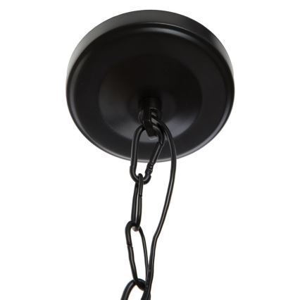 Atmosphera - Lustra ar ķēdi BASALT 1xE27/25W/230V melna