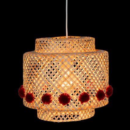 Atmosphera - Piekaramā lampa uz vada LIBY 1xE27/25W/230V bambuss