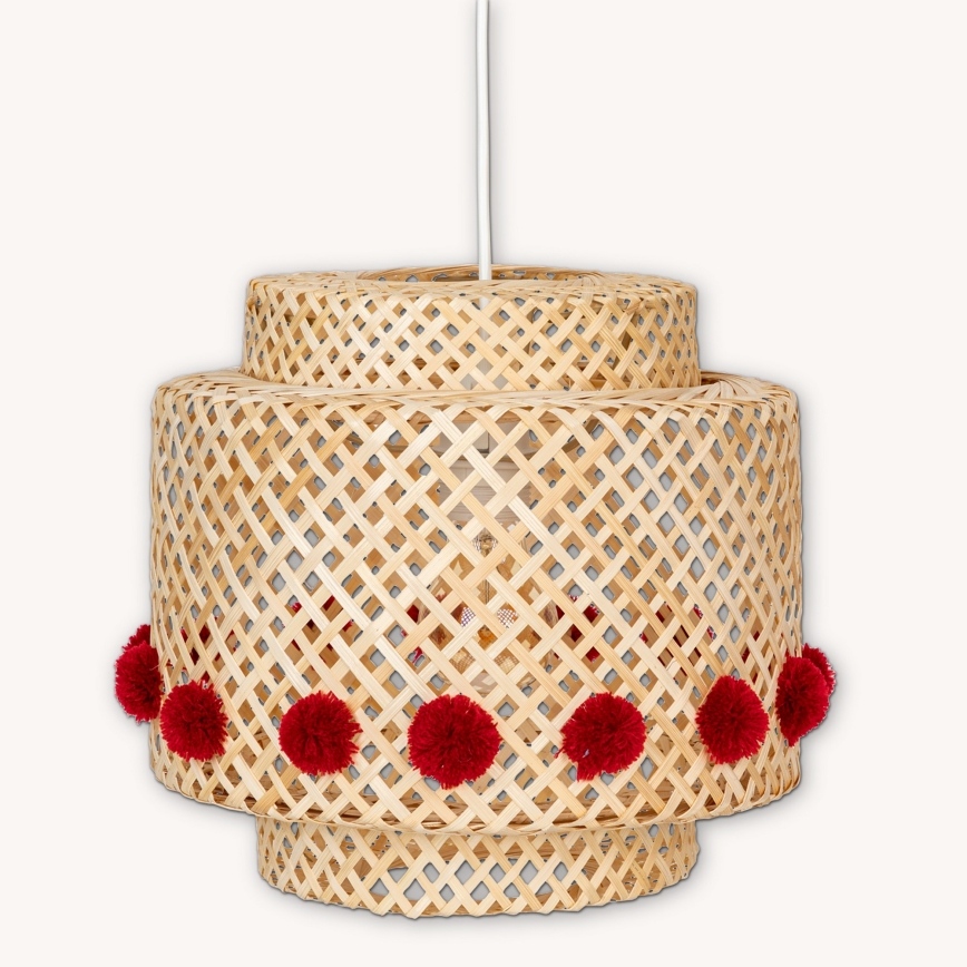 Atmosphera - Piekaramā lampa uz vada LIBY 1xE27/25W/230V bambuss