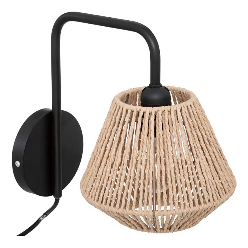 Atmosphera - Sienas lampa JILY 1xE27/40W/230V džutas